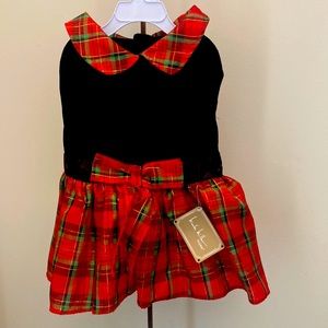 NEW. Nicole Miller Dog 🐶 Christmas/Holiday Dress. Size Medium.🎄